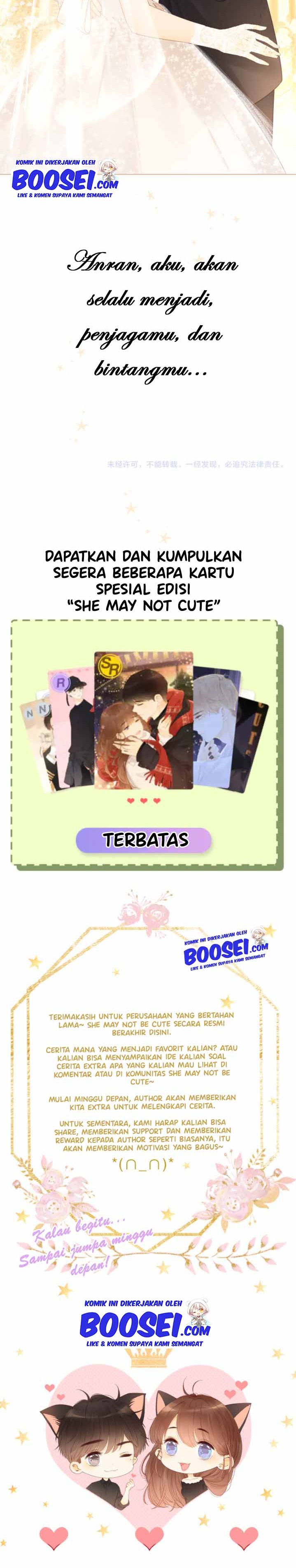 She May Not Be Cute Chapter 86 END Gambar 22